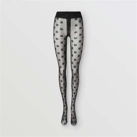 foto monogram burberry|burberry monogram motif tights.